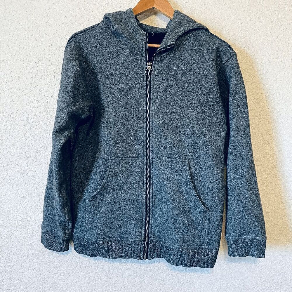 Lululemon Athletic All Yours Gray Black Speckled Full Zip Hoodie Women's Small